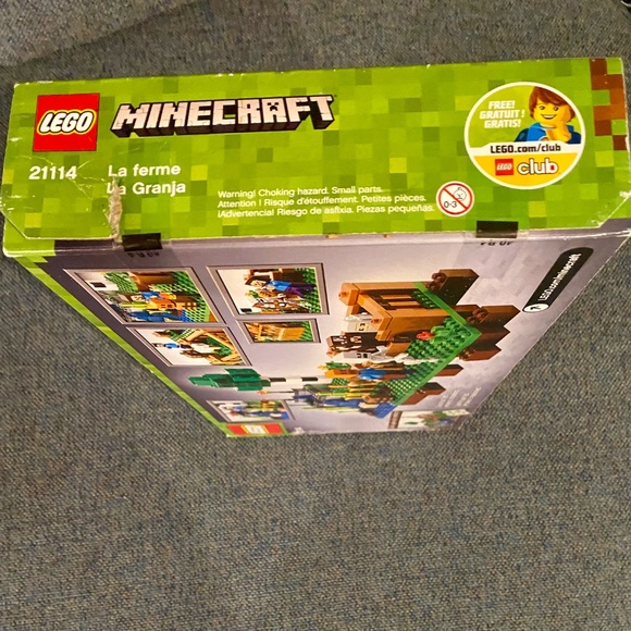 🥕 Lego 21114 Minecraft The Farm 🐑 Steve Skeleton Cow Sheep Minifigures Retired - Picture 7 of 16